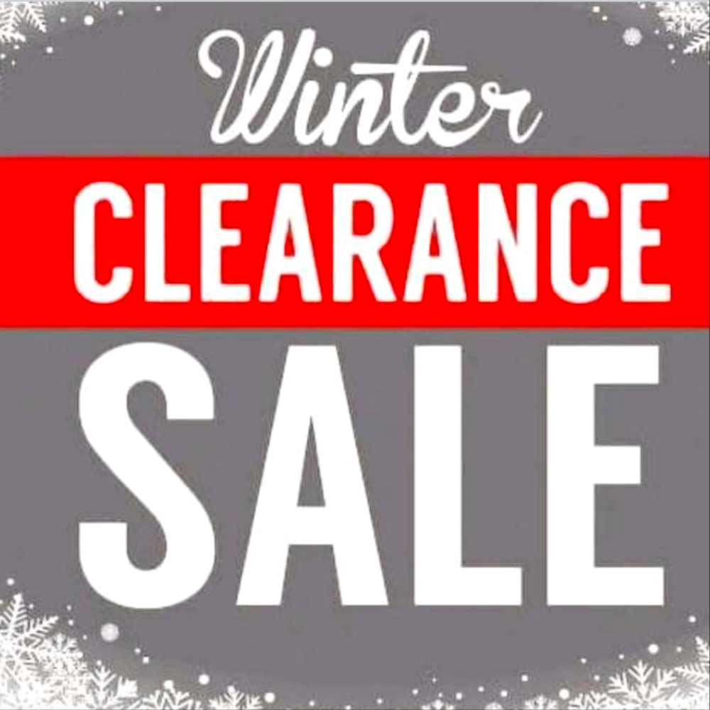 ☃️🔷 Winter CLEARANCE SALE